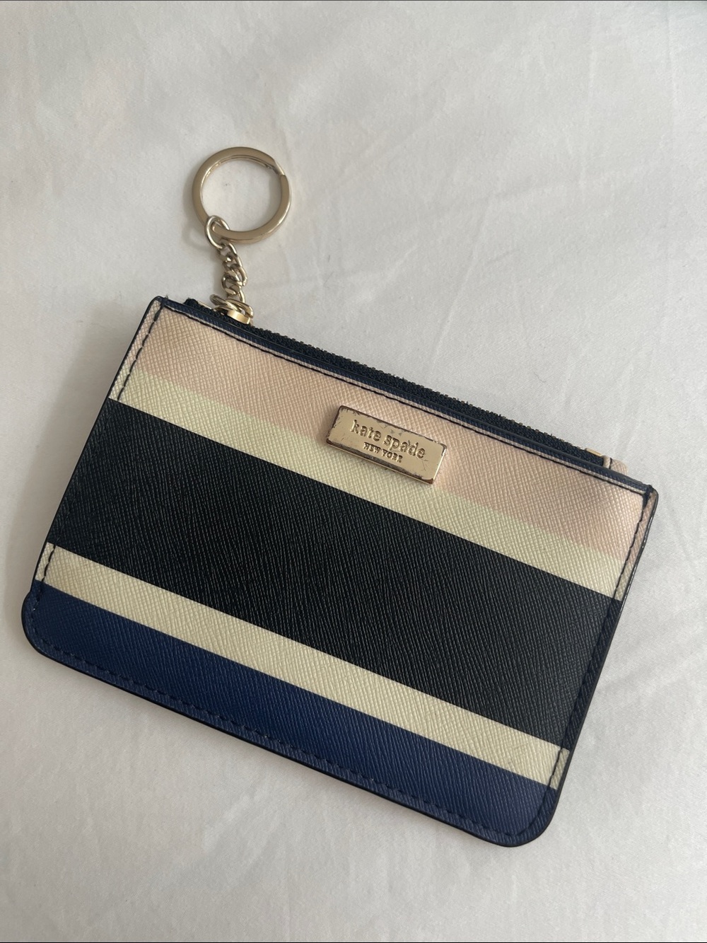 Kate Spade Striped Coin Purse